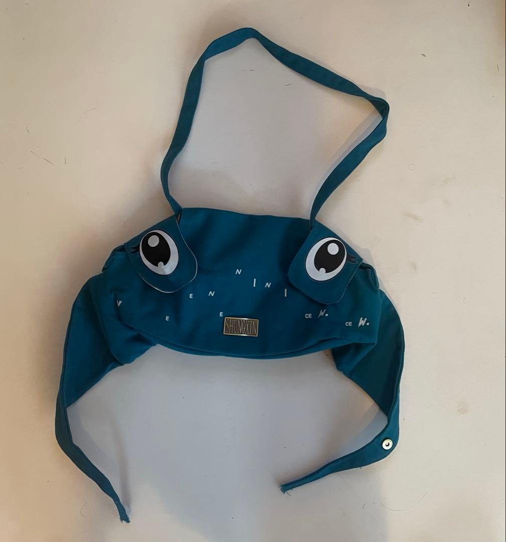 VeniceW ヴェニスダブリュー Flight Bag ブルー　バッグ