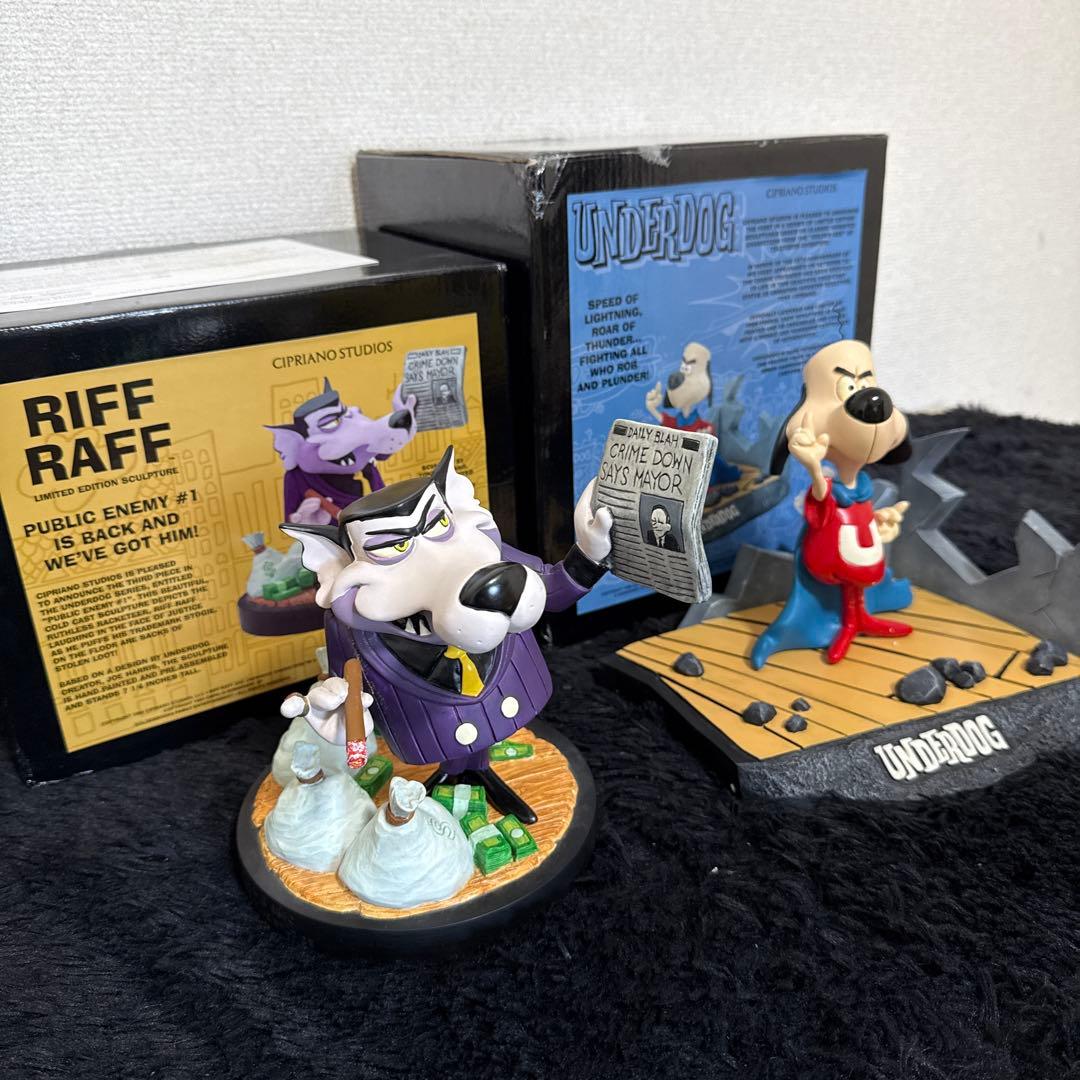 超希少 ! ウルトラわんちゃん UNDERDOG & RIFF RAFF
