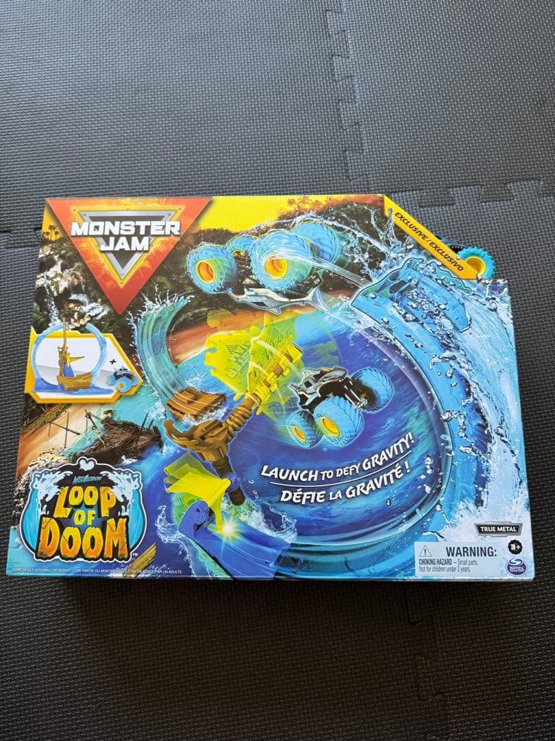 値下げ！新品未開封 モンスタージャム LOOP OF DOOM プレイセット