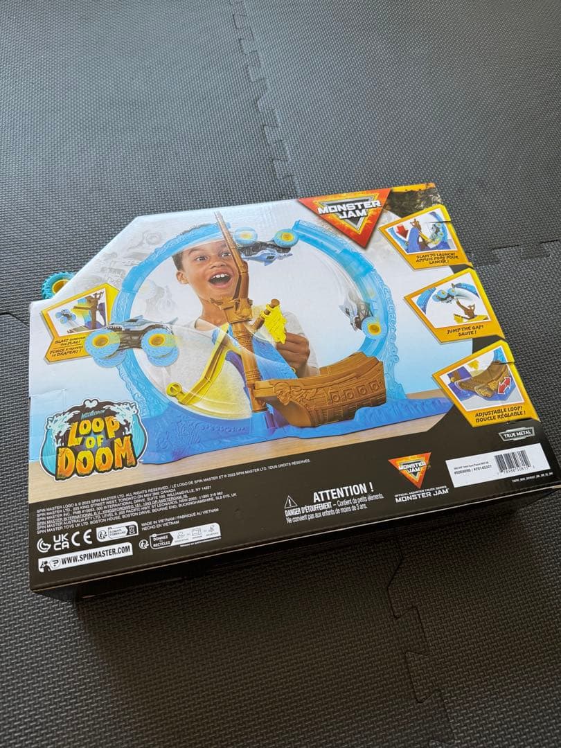 値下げ！新品未開封 モンスタージャム LOOP OF DOOM プレイセット