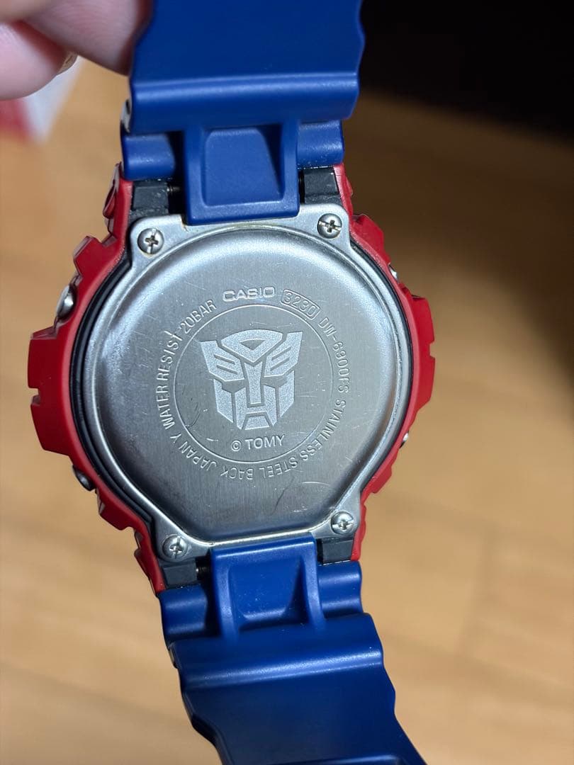 G-SHOCK × TRANSFORMERS マスターオプティマスプライム