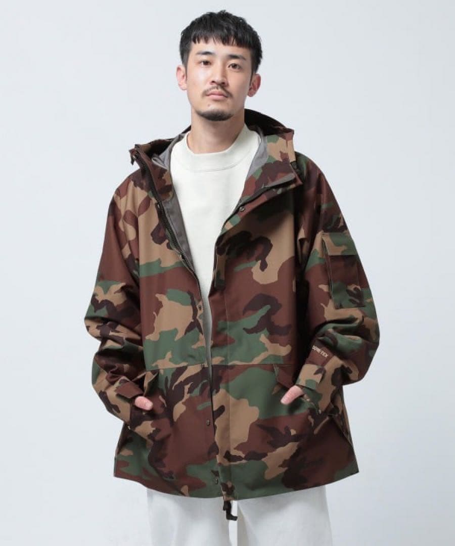 marmot beams 別注 GORE-TEX シェルジャケット M カモ柄