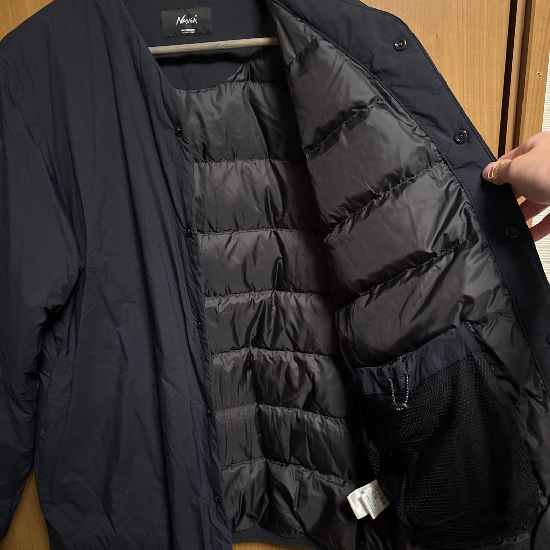 NANGA × URBAN RESEARCH INNER DOWN BLACK