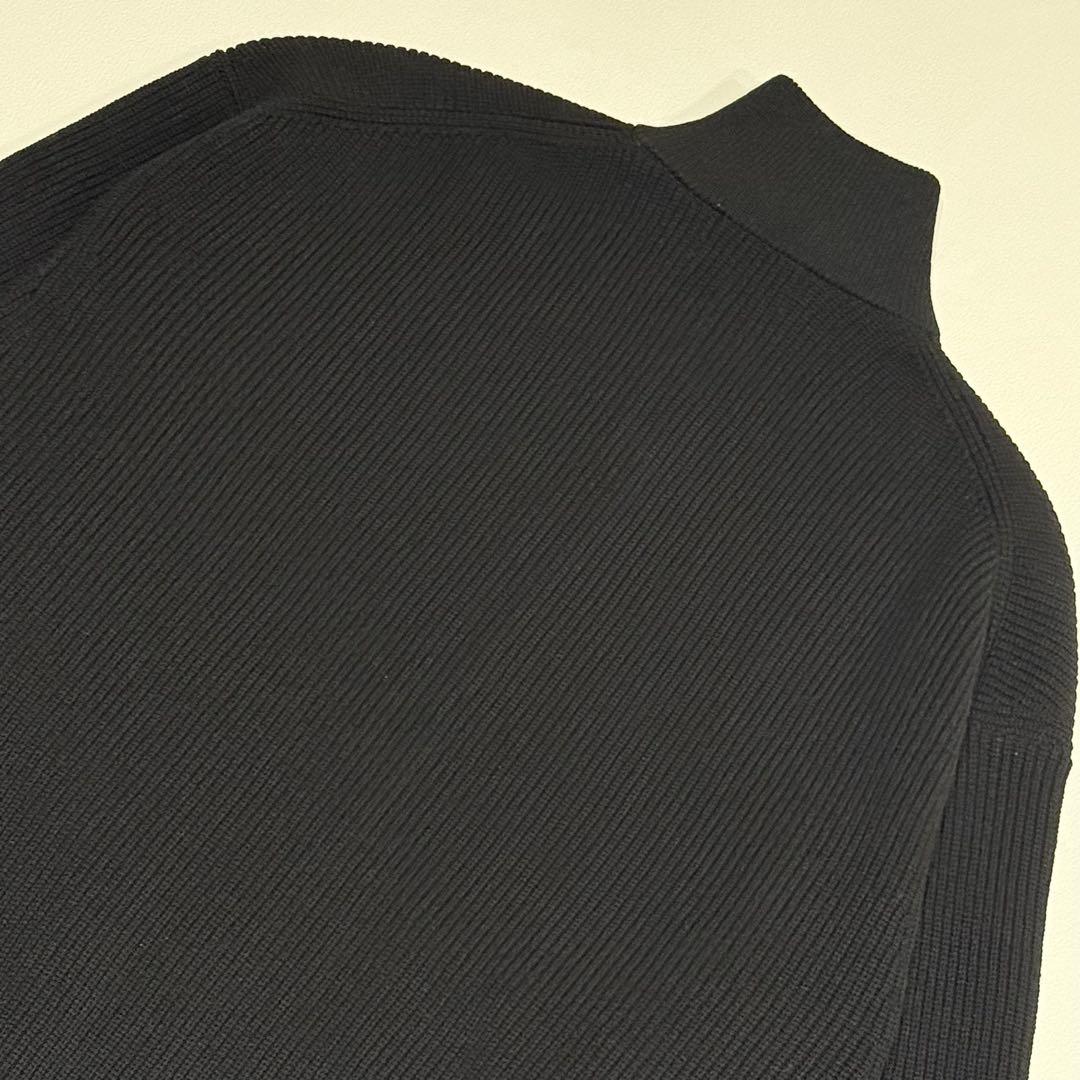 極美品 ビームス別注 フレッドペリー ドライバーズニット 黒 Mサイズ