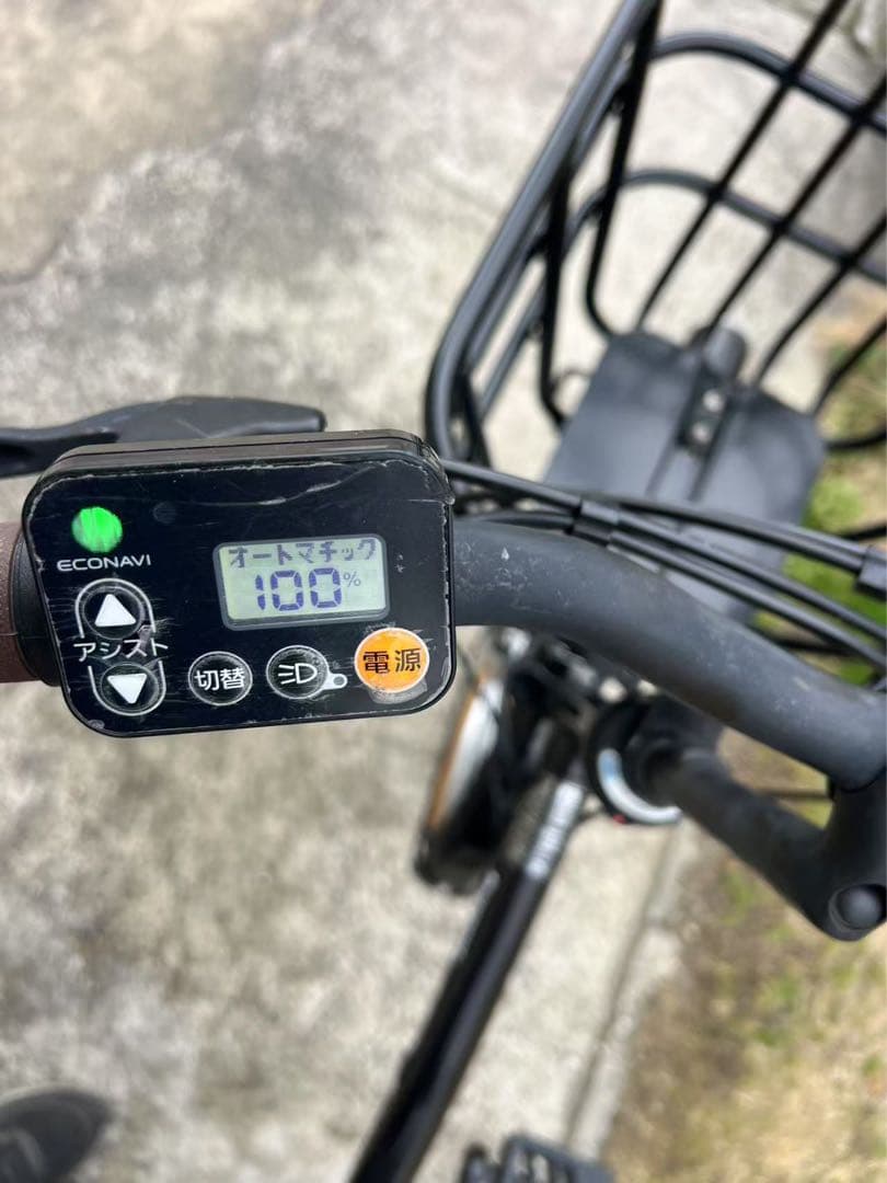 【203】パナソニック 電動アシスト自転車 20インチ　充電器付き 8AH