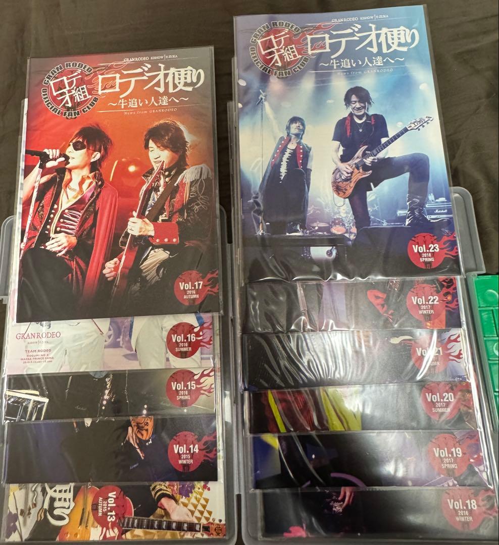 GRANRODEO 会報 ロデオ組 ロデオ便り 創刊号、No.1〜24