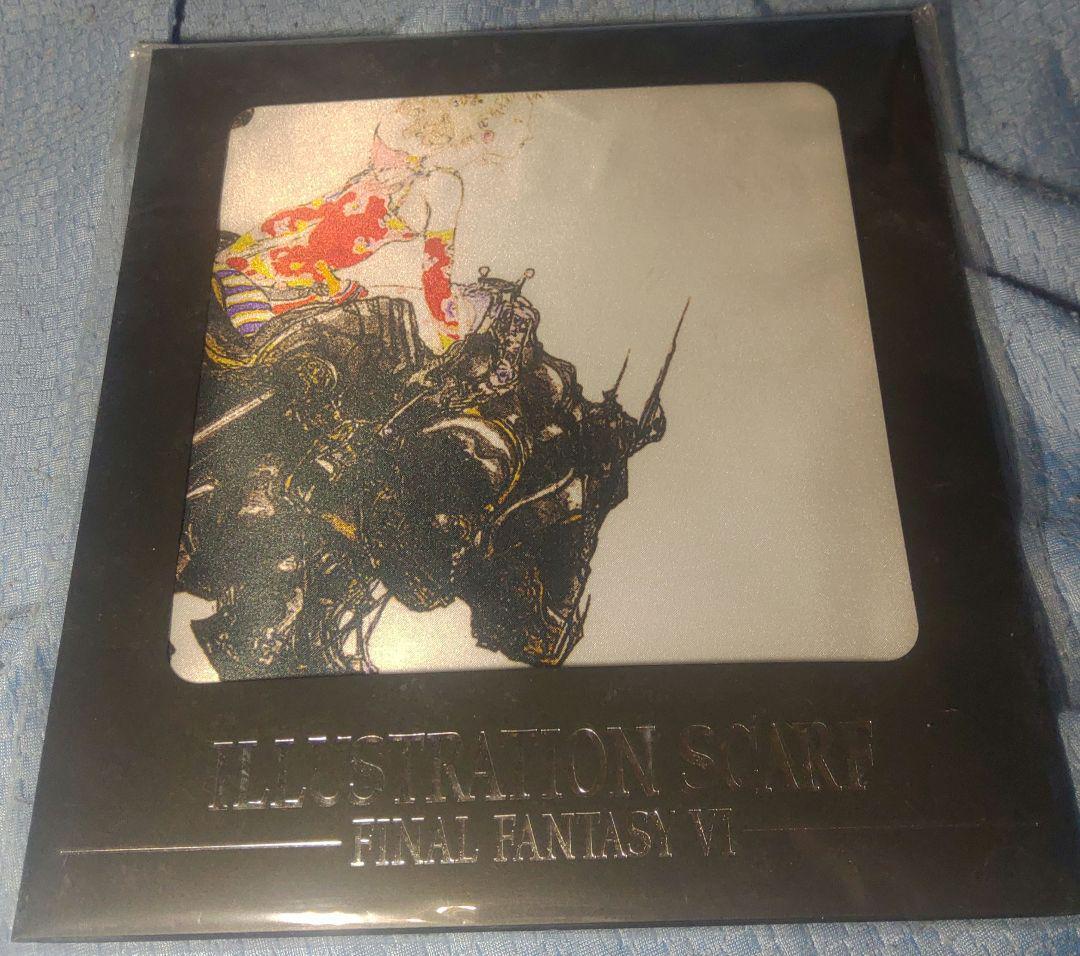 FF6 FINAL FANTASY 6　別れの物語展　イラストスカーフ　未開封