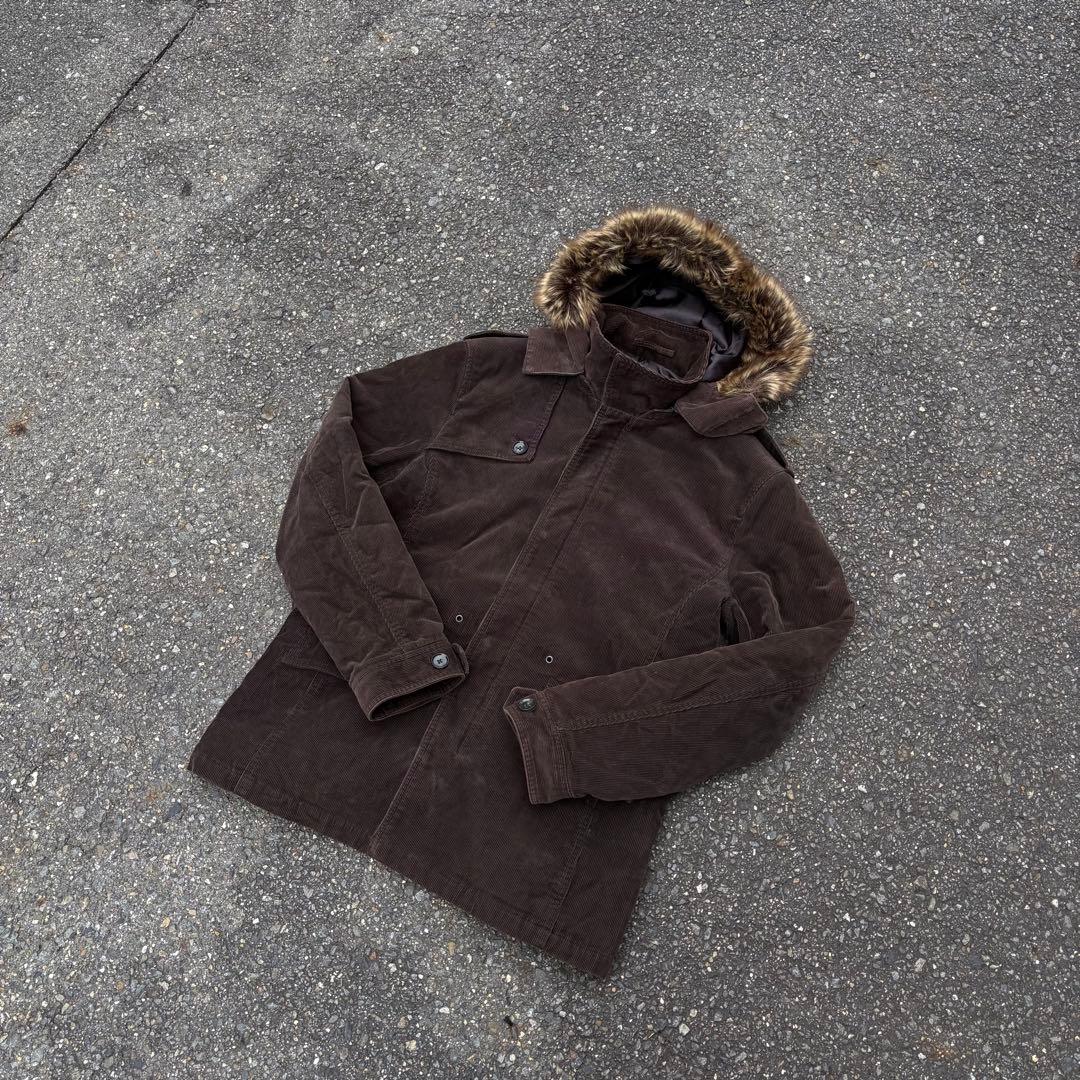 suède fur jacket / Mods coat vintage