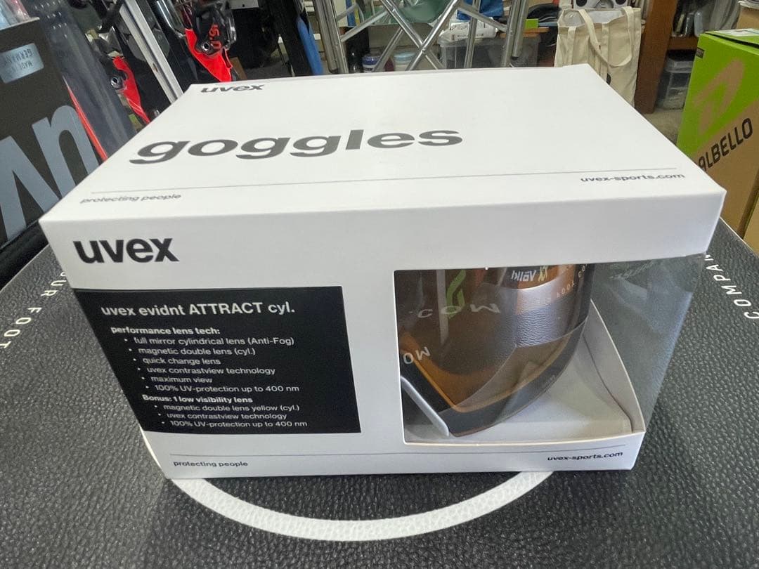 uvex evidnt ATTRACT cyl. ゴーグル新品未使用品