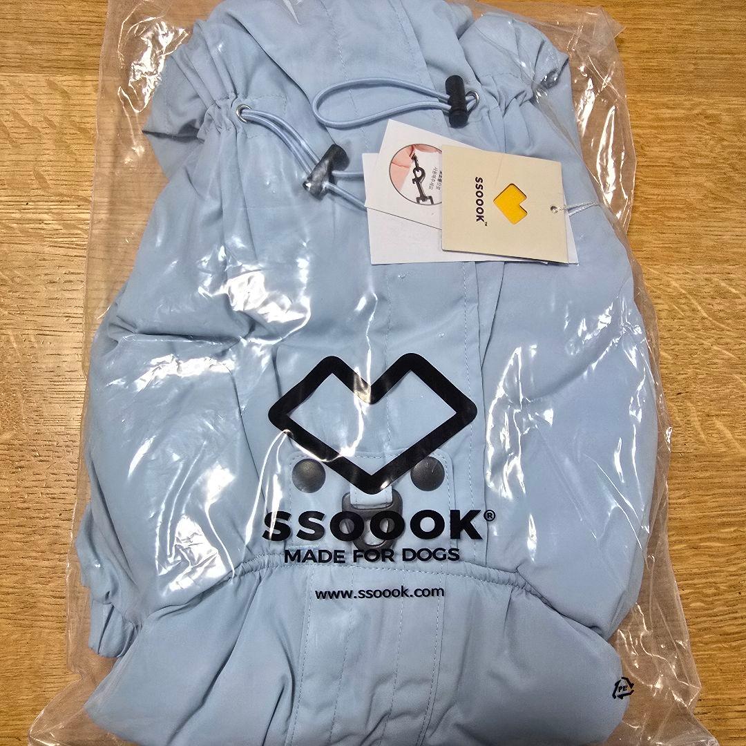 SSOOOK スノーカバーオール Lサイズ ライトブルー