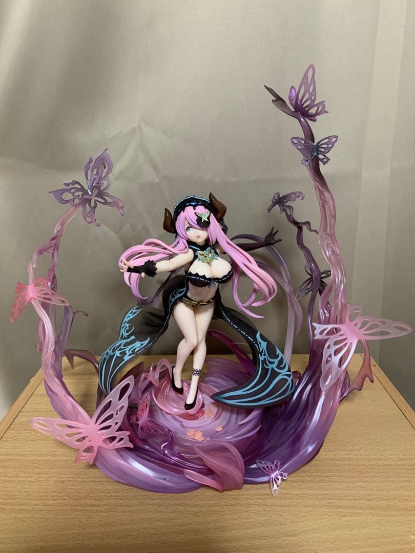 グランブルーファンタジー ナルメア　黒蝶夢幻衣　1/7 完成品フィギュア
