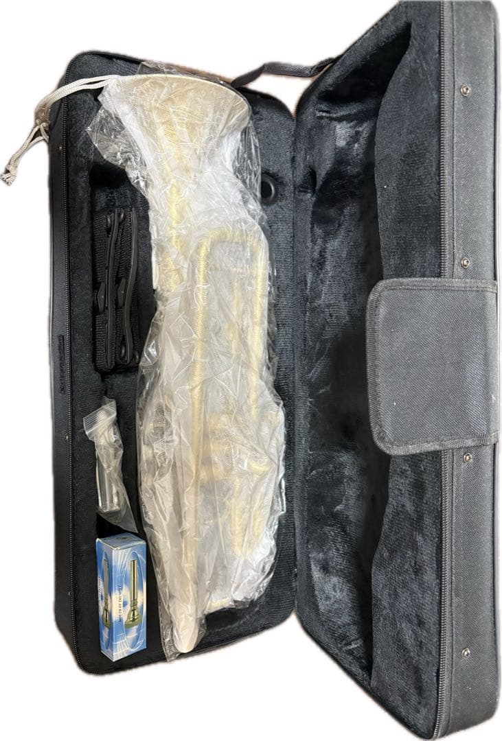 ゴールドトランペット 本体 ケース付き