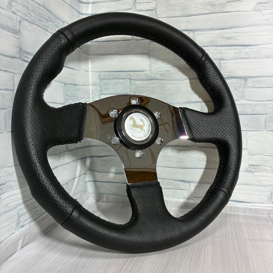 【美品】Braith ブレイス　レザー　ハンドル　ステアリング