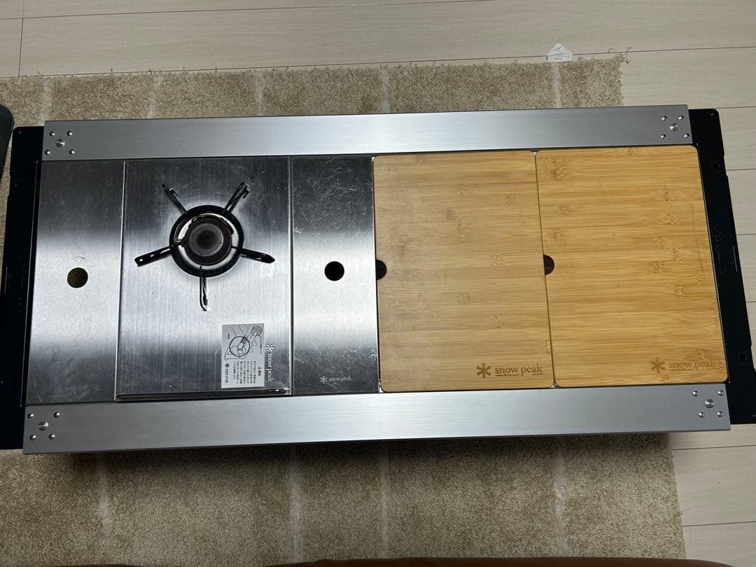 スノーピーク　peak IGT テーブルセット①