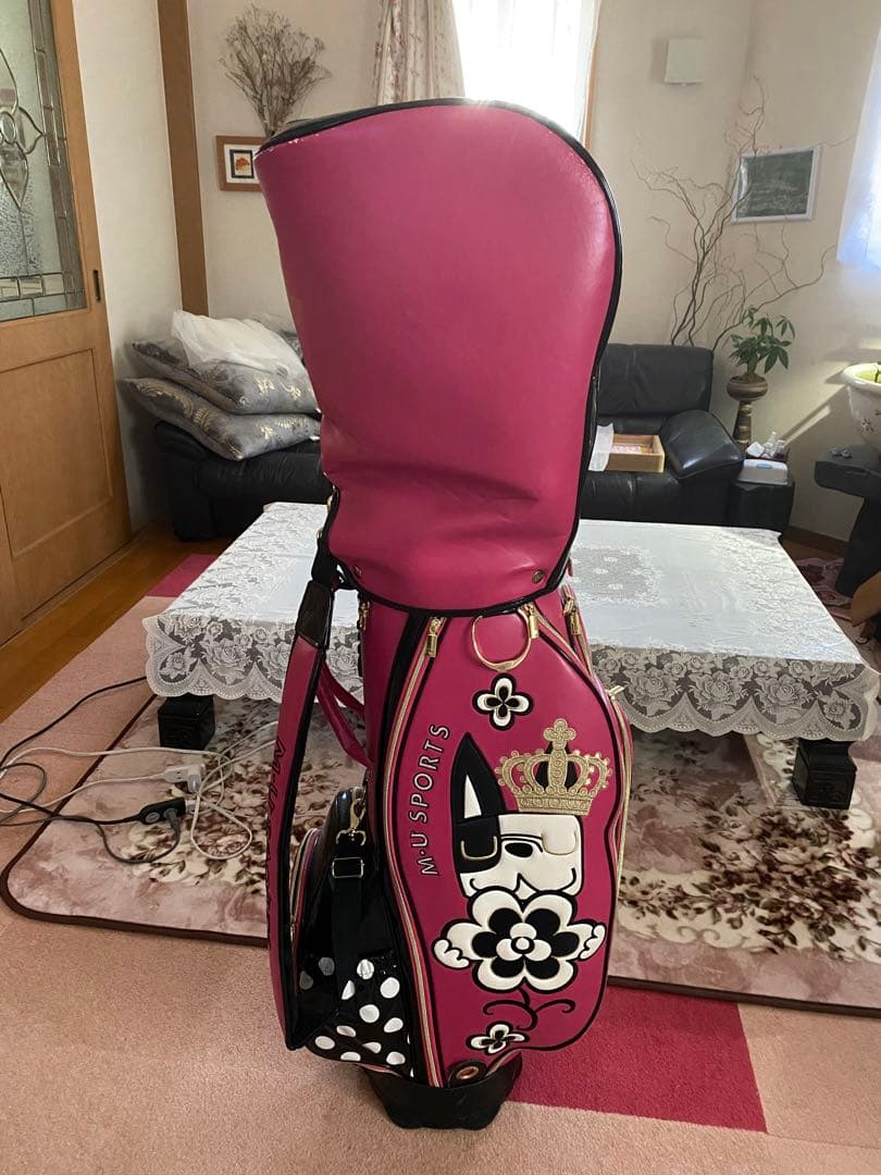 MUスポーツ　ゴルフバック　使用感あり