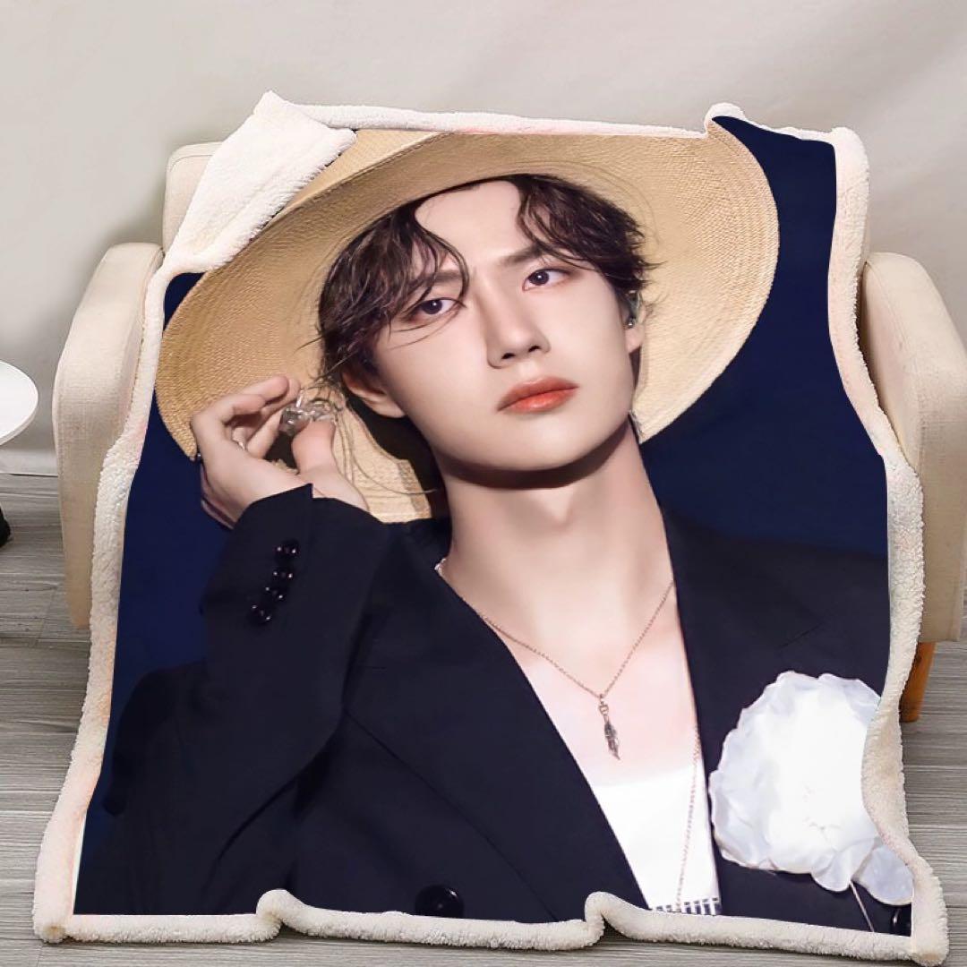 王一博 5980/枚 ブランケット2層 冬向け 厚みあり 陳情令 博君一肖