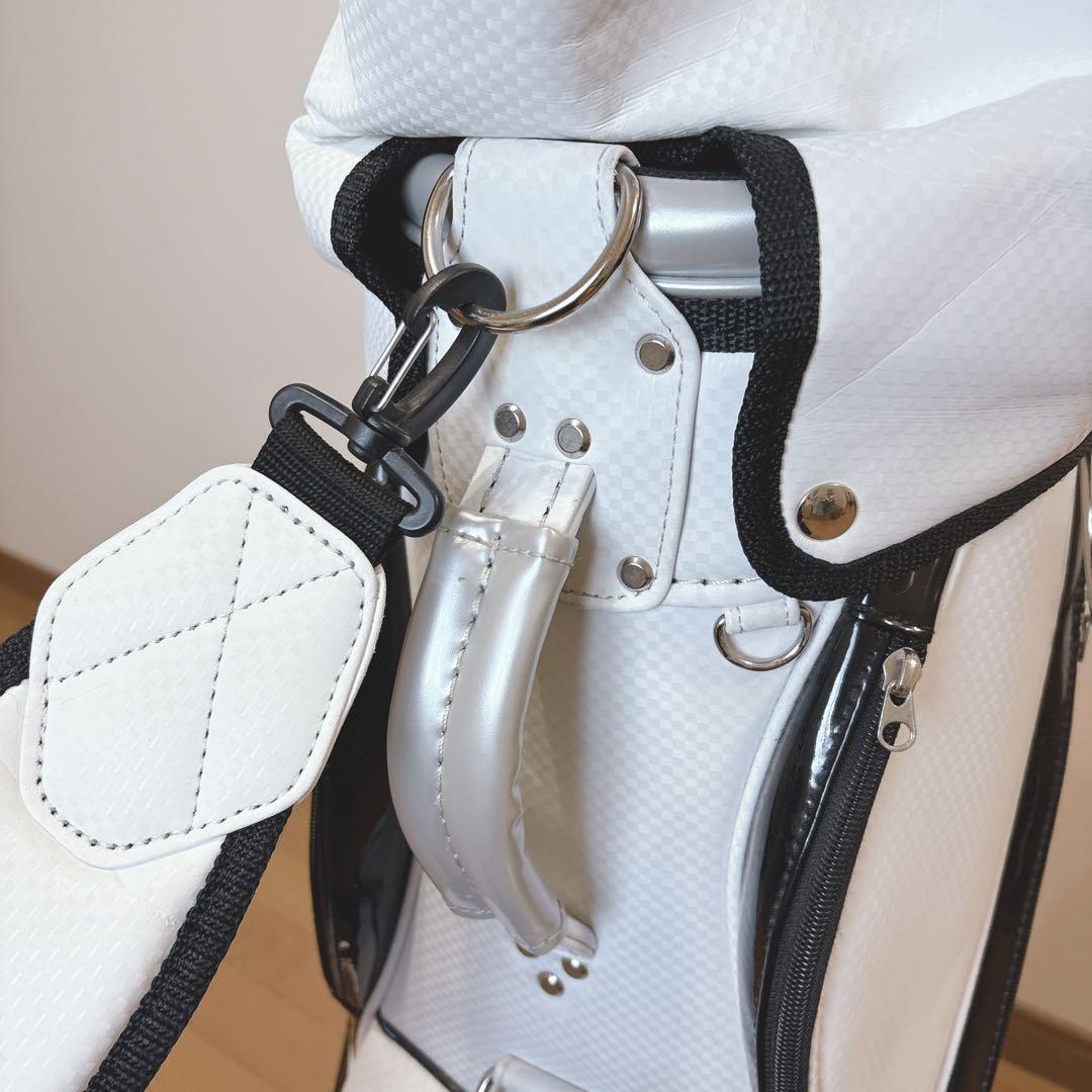 K398 HONMA TOUR WORLD キャディバッグ ホワイト