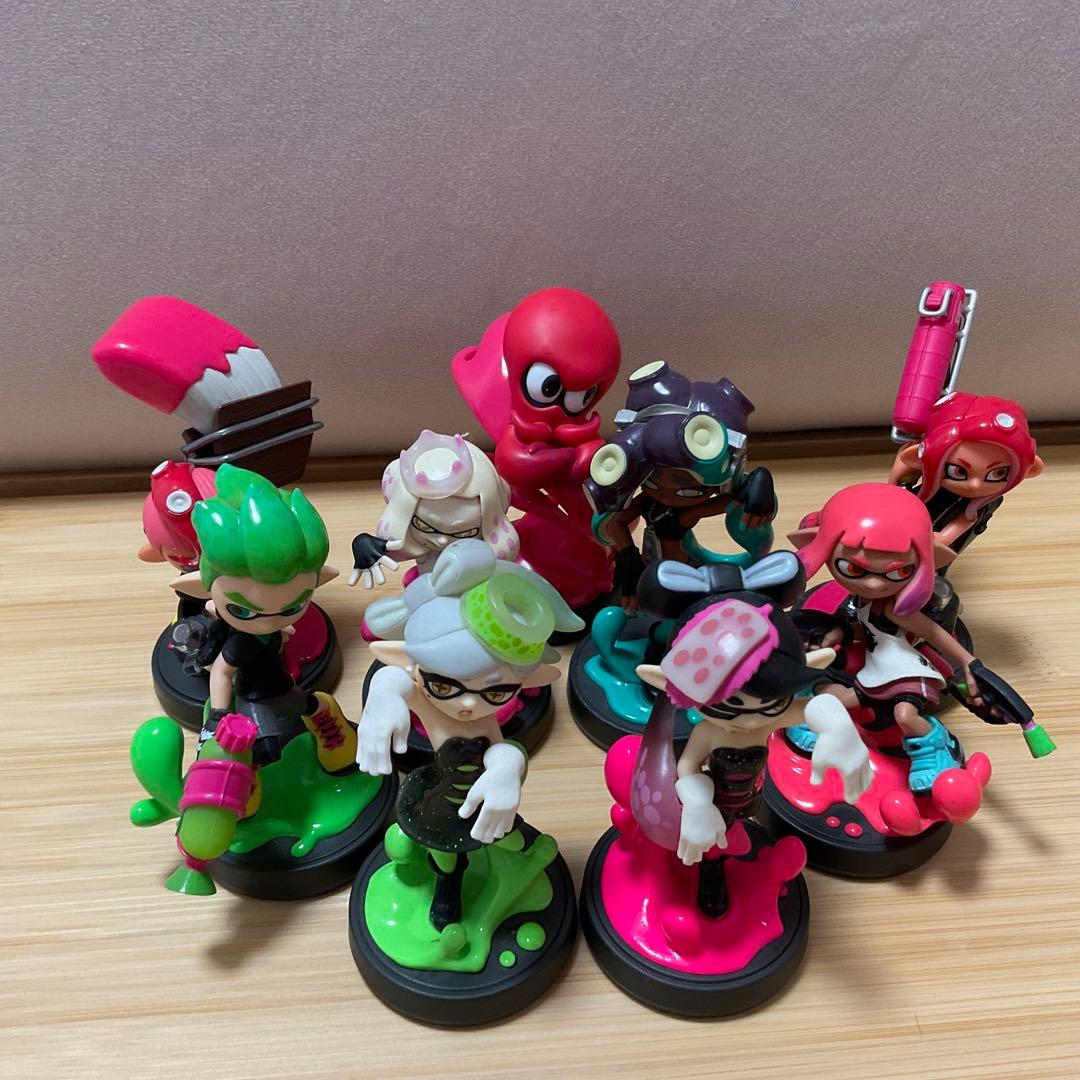 スプラトゥーン アミーボ フィギュア 9体セット