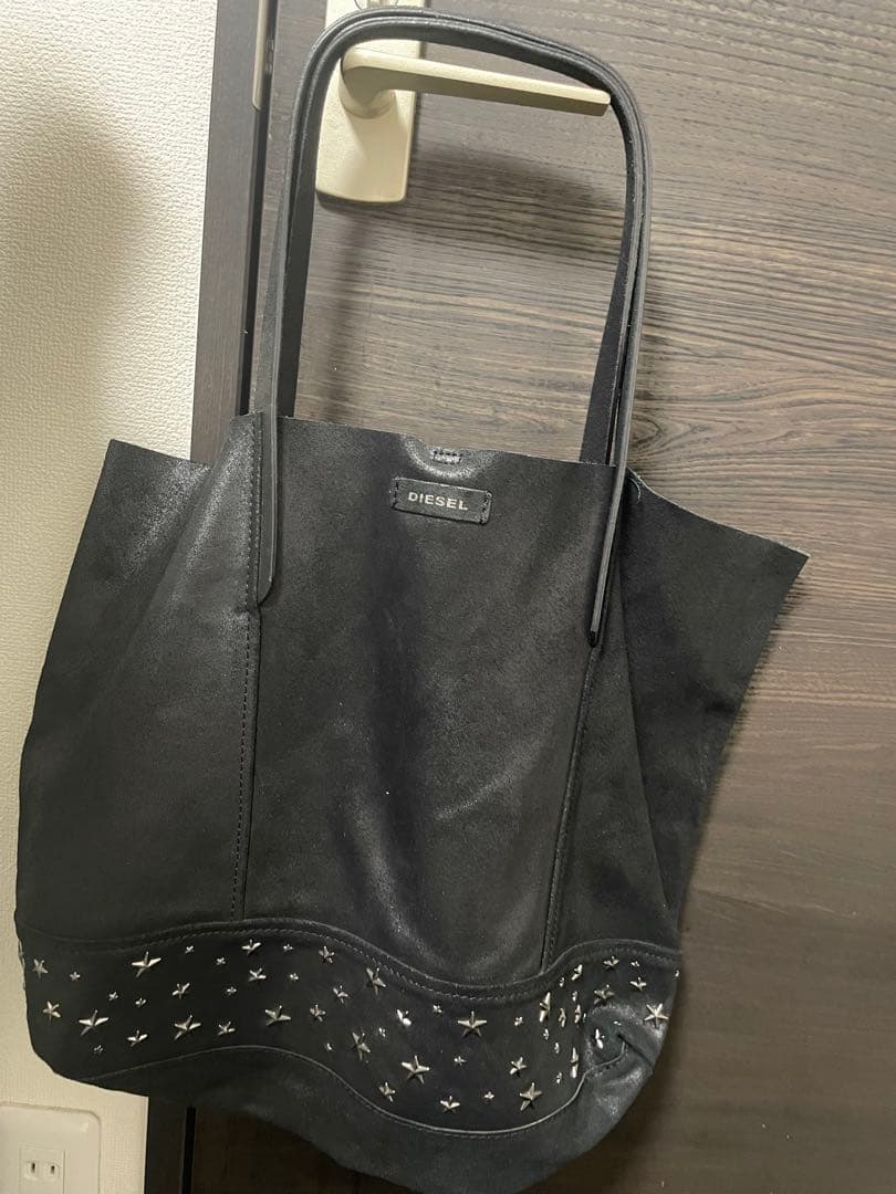 DIESEL ディーゼル スタッズ スエード加工 ショルダーバッグ 美品 y2k