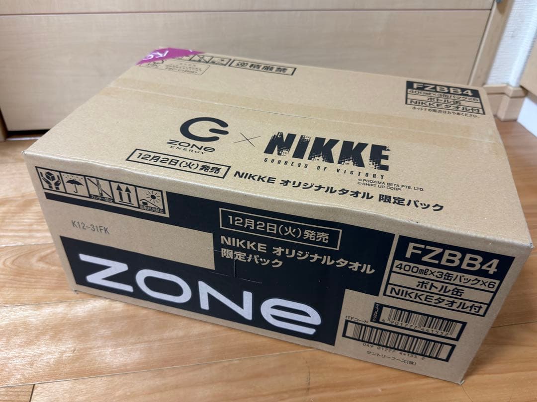 【新品・未開封】ZONE 勝利の女神NIKKE コラボ第2弾 ケース