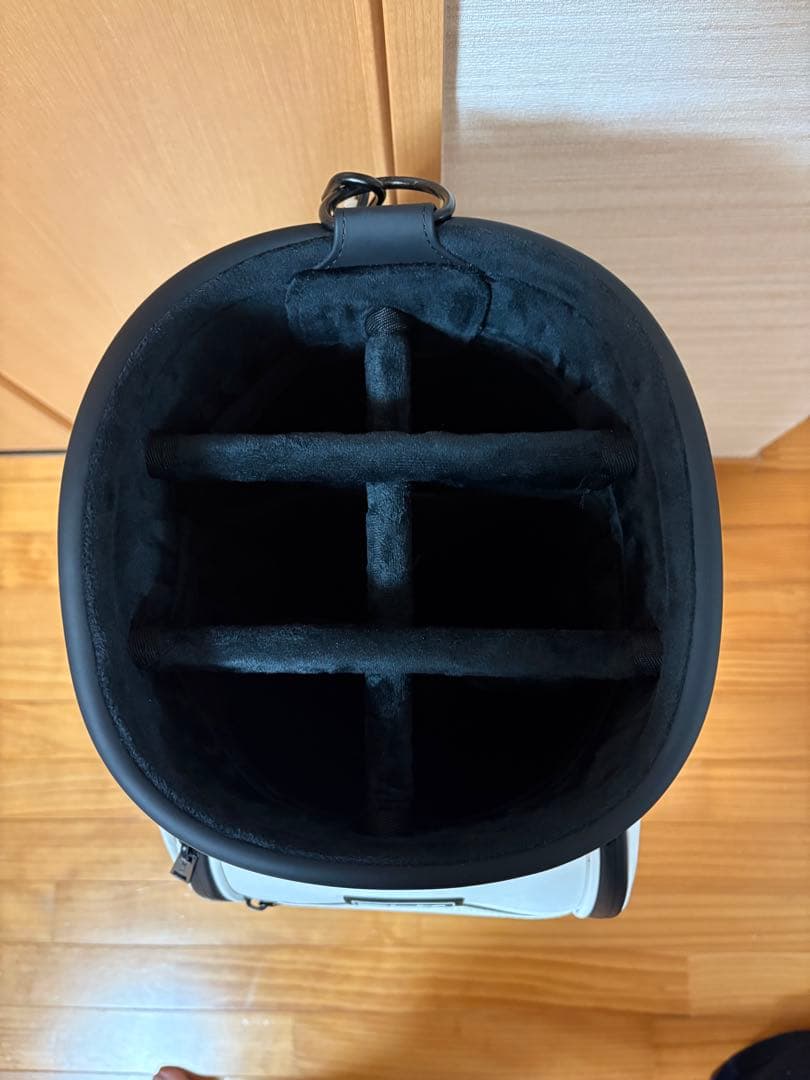 RLX Premium series キャディバッグ ホワイト　フード付き