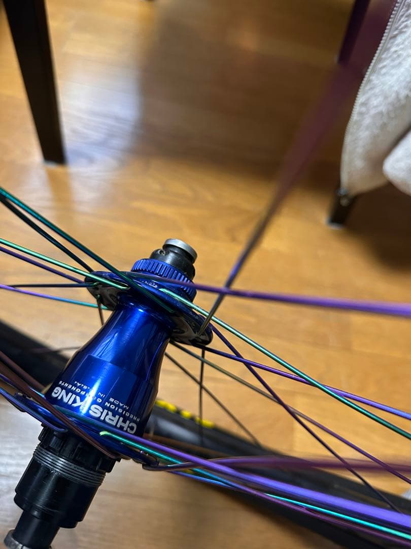 マグ 1/2 CHRIS KING手組みホイール（マレット仕様）