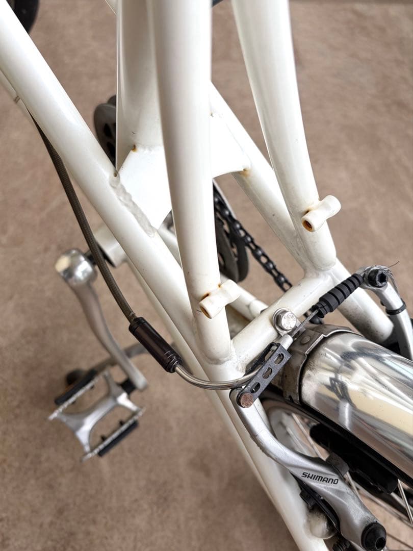 Bianchi ミニベロ　ホワイト