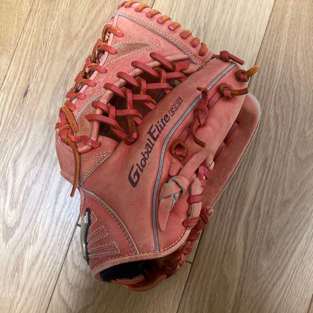 Global Elite R15 軟式野球用グローブ ピンク