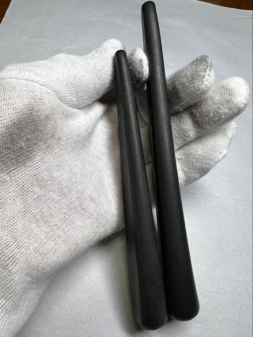 老舗高級稀少ヘラ古墨極上2点 中28g大42g