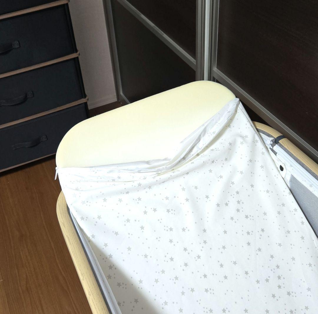 ベビーベッド HZDMJ グレー【説明書・付属品あり】