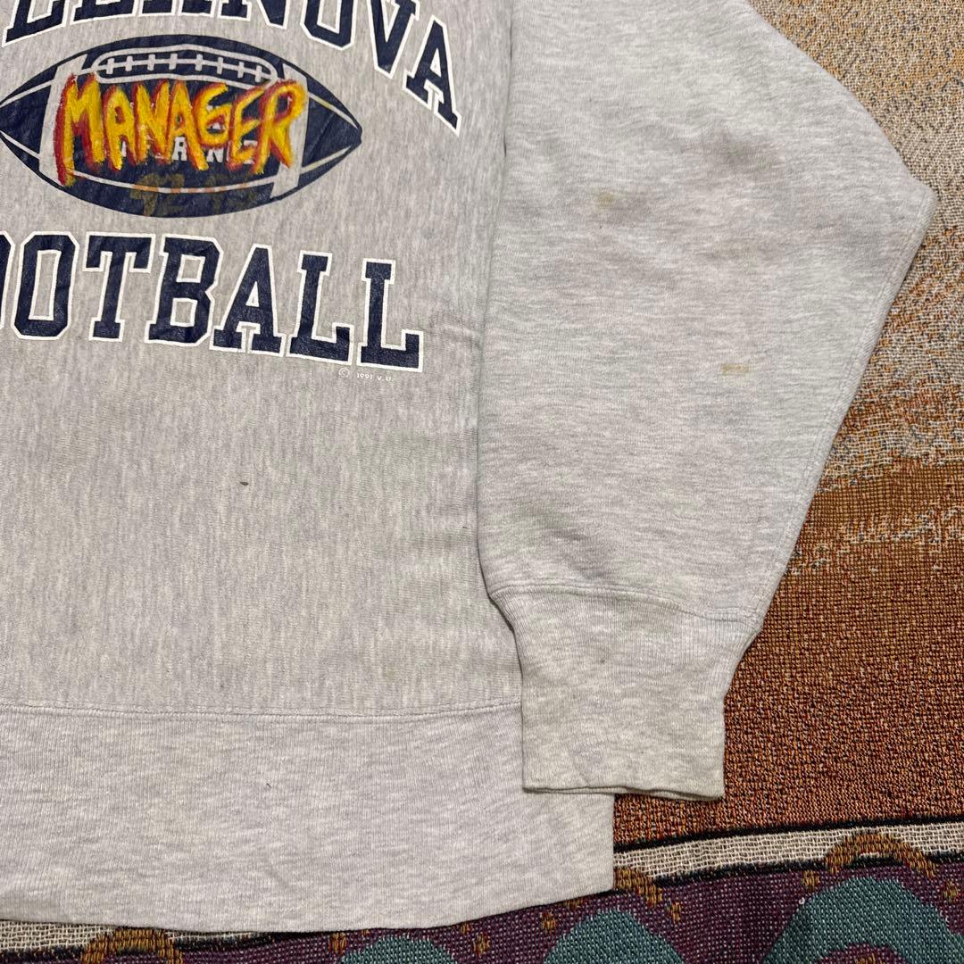 あ*ゆ様 90’s チャンピオン リバースウィーブ カレッジ 三段 ハンドペイン