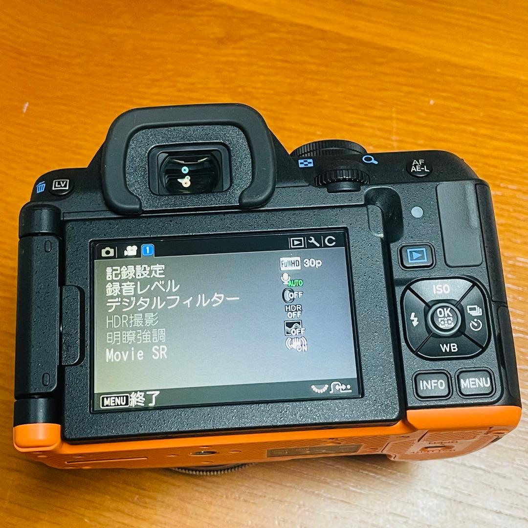 ペンタックス PENTAX K-S2 ダブルズームレンズキット ブラックオレンジ