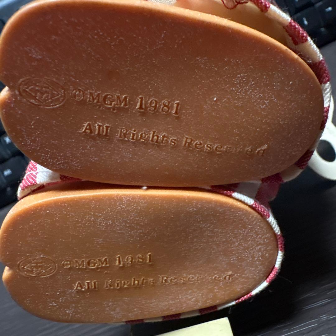 トムとジェリーオルゴール　増田屋　ソフビ人形　ぬいぐるみ　レトロ