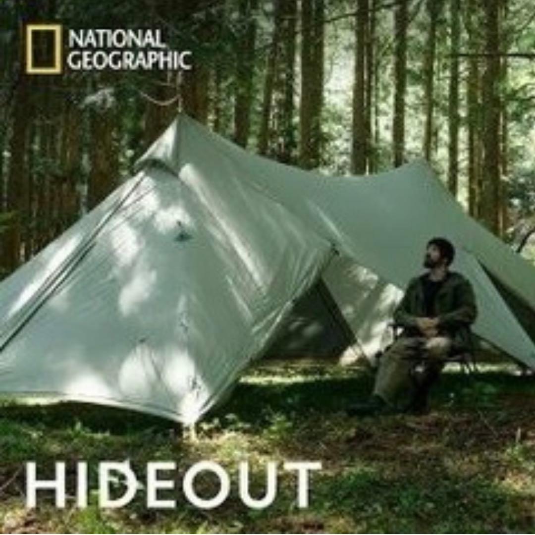 鎌倉天幕￼✖️National Geographic HIDEOUT
