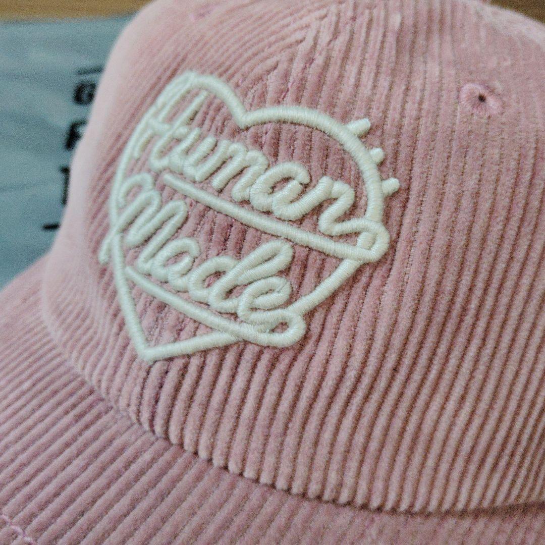 Human Made コーデュロイキャップ ピンク