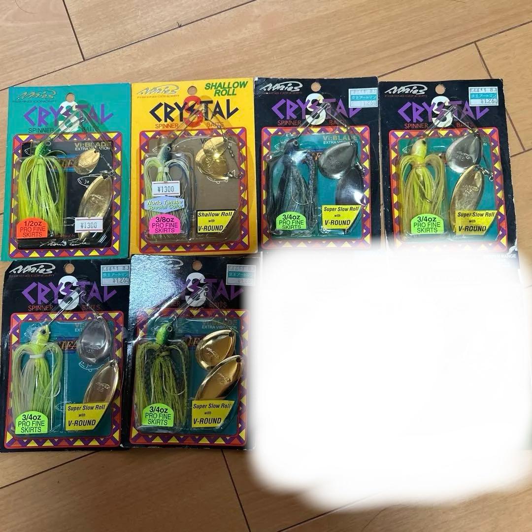 ティファ ノリーズ クリスタルS 3/4oz スーパースローロール　などセット