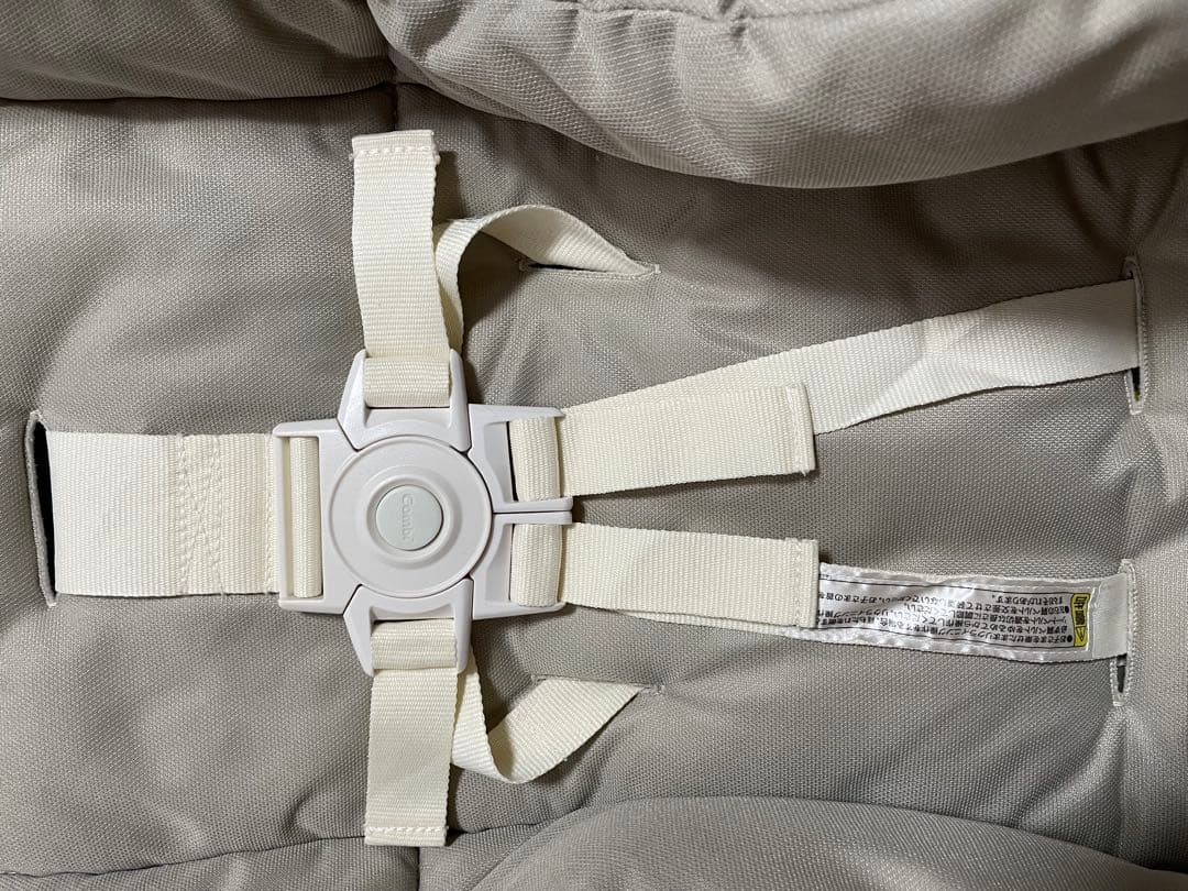 【美品】コンビ ネムリラ Fit AQ ハイローチェア マルチメッシュカバー付き