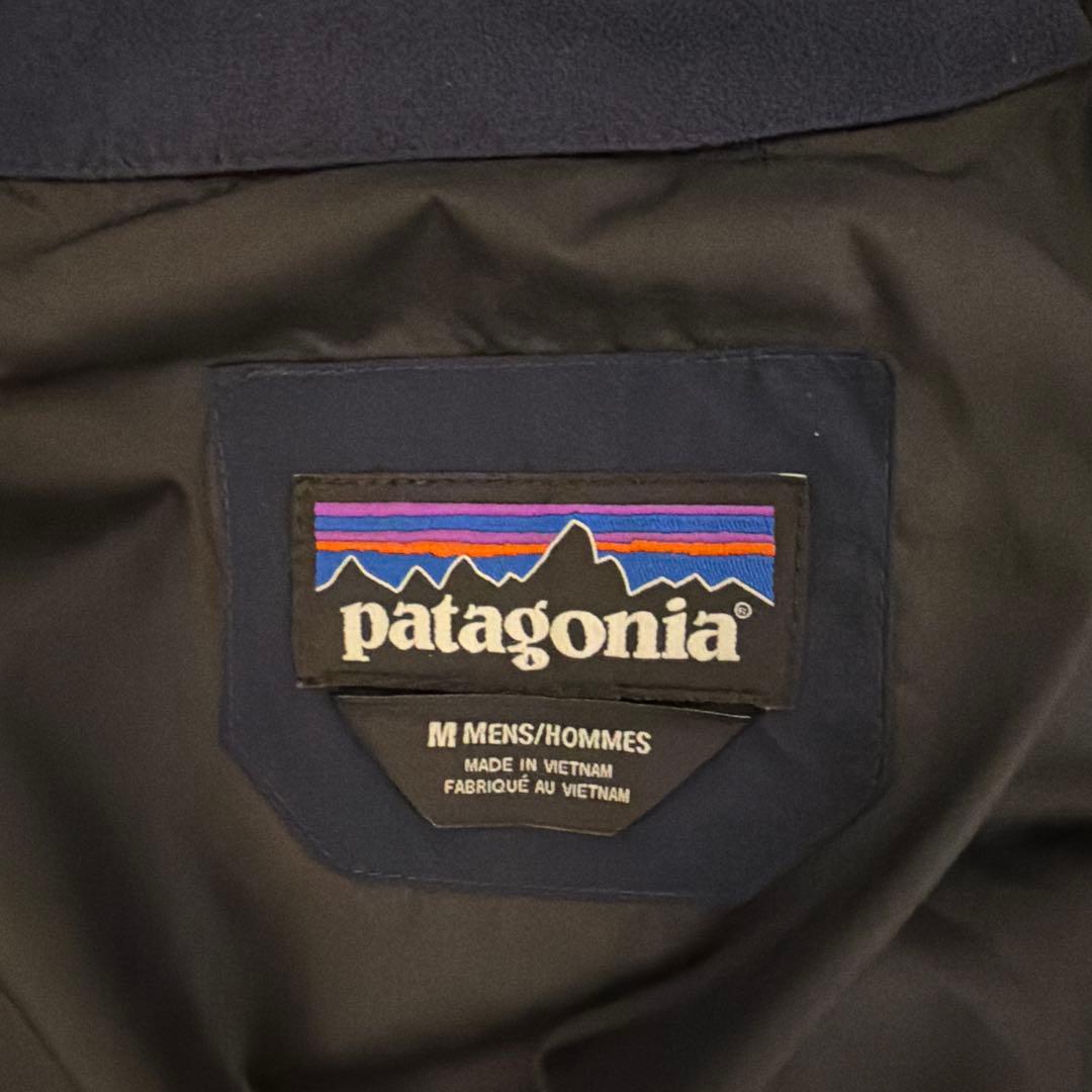 パタゴニア　メンズ・ジャクソン・グレイシャー・ジャケット　Mサイズ　ネイビー