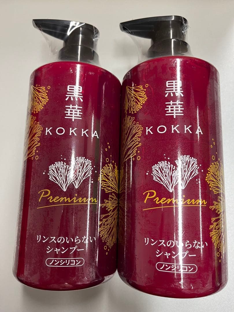 KOKKA プレミアムノンシリコンシャンプー 600ml
