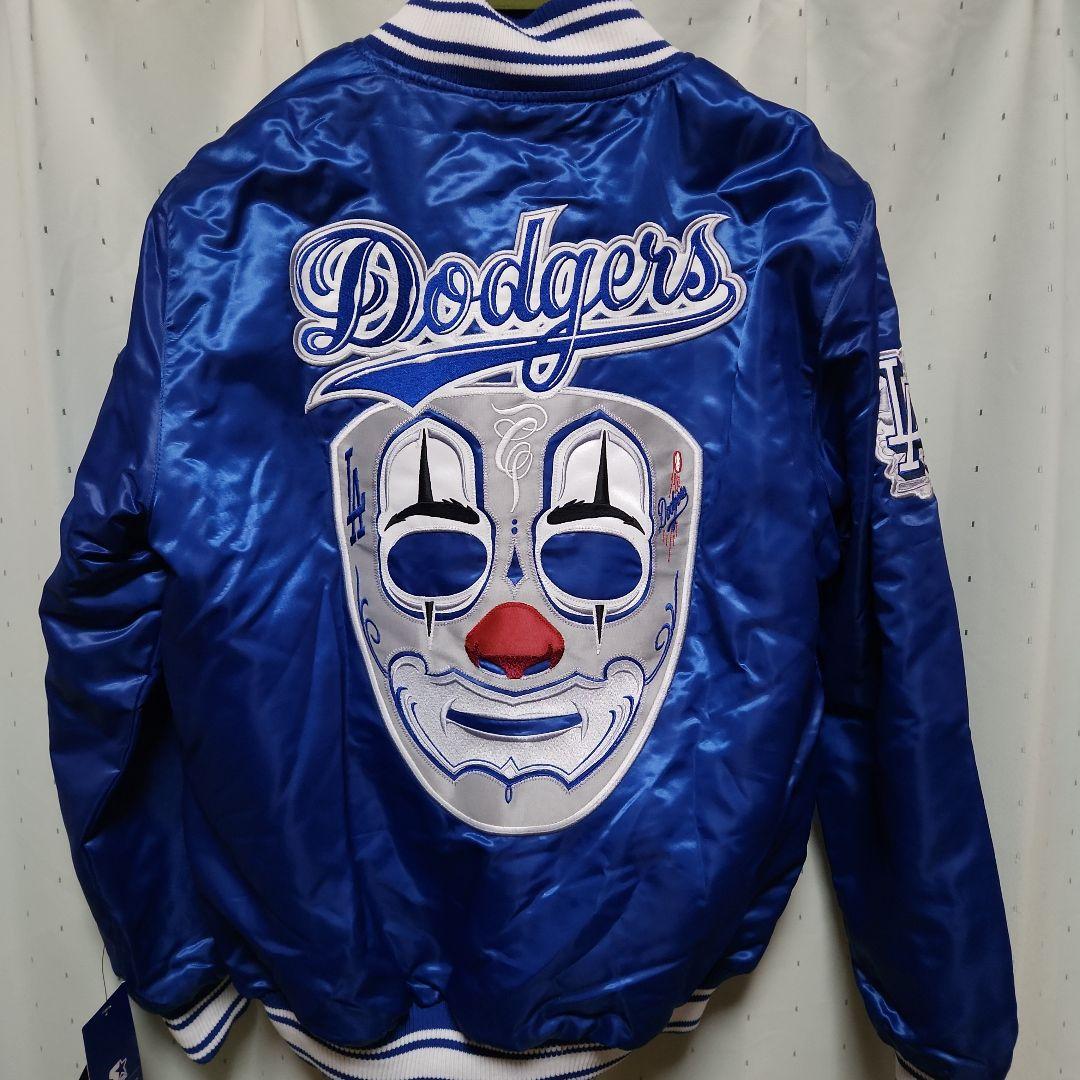 残り1点 新品Dodgers Mister.cartoon スタジャン Sサイズ