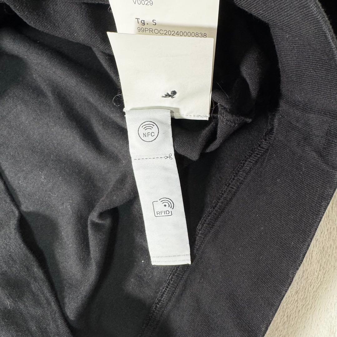 ストーンアイランド クルーネックスウェット ブラック S