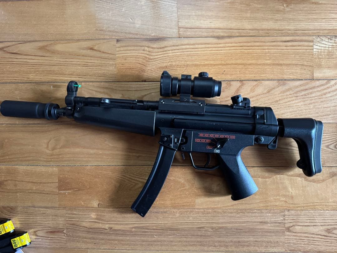マルイ　電動ガン サイレンサー　スコープ付き