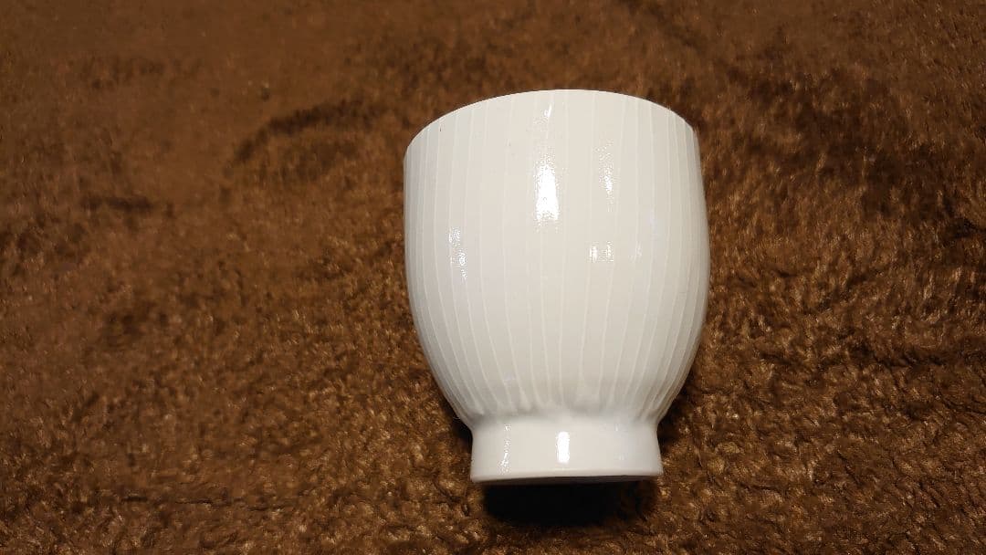 李朝　白磁　高杯　蔵出し　１客