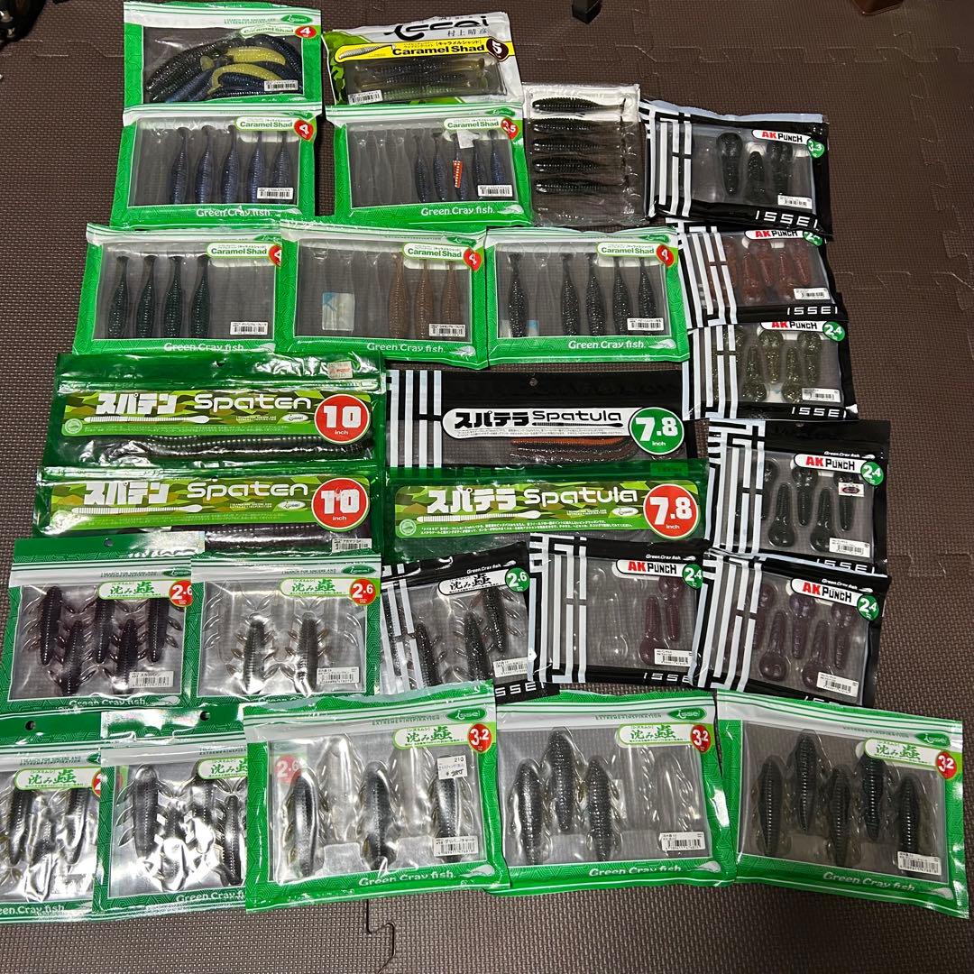 issei 一誠 ワーム バス釣り引退セット