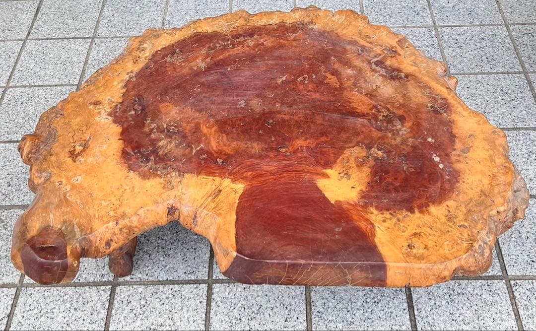一点もの　一枚板　テーブル 茶台 花台 盆栽台 飾台 無垢 和室