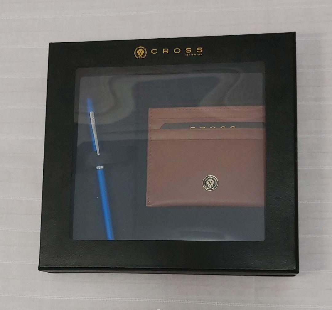 【CROSS】クロス ボールペン ギフトセット レザーカードケース付