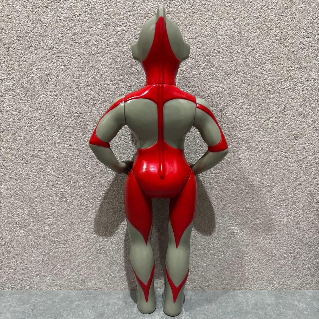 ウルトラマンソフビ 約30cm グレーと赤　マルサン