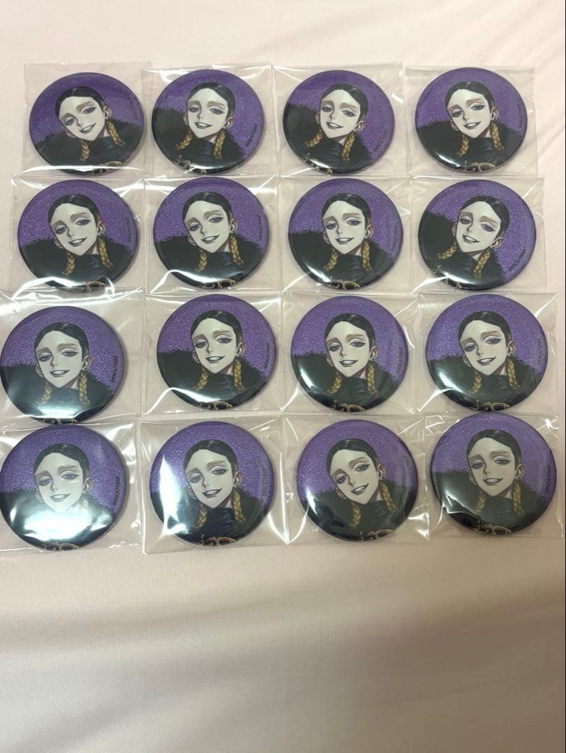 灰谷蘭 Art by AU スーツver. 缶バッジ 16個セット