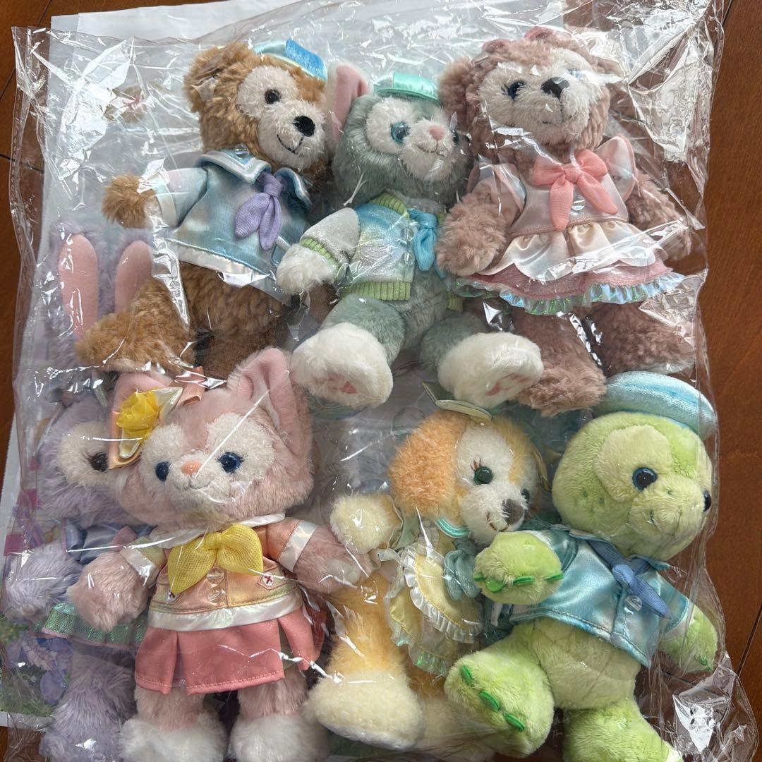 カラフルハピネス　ポージープラッシー　バケパ　 ダッフィーフレンズ