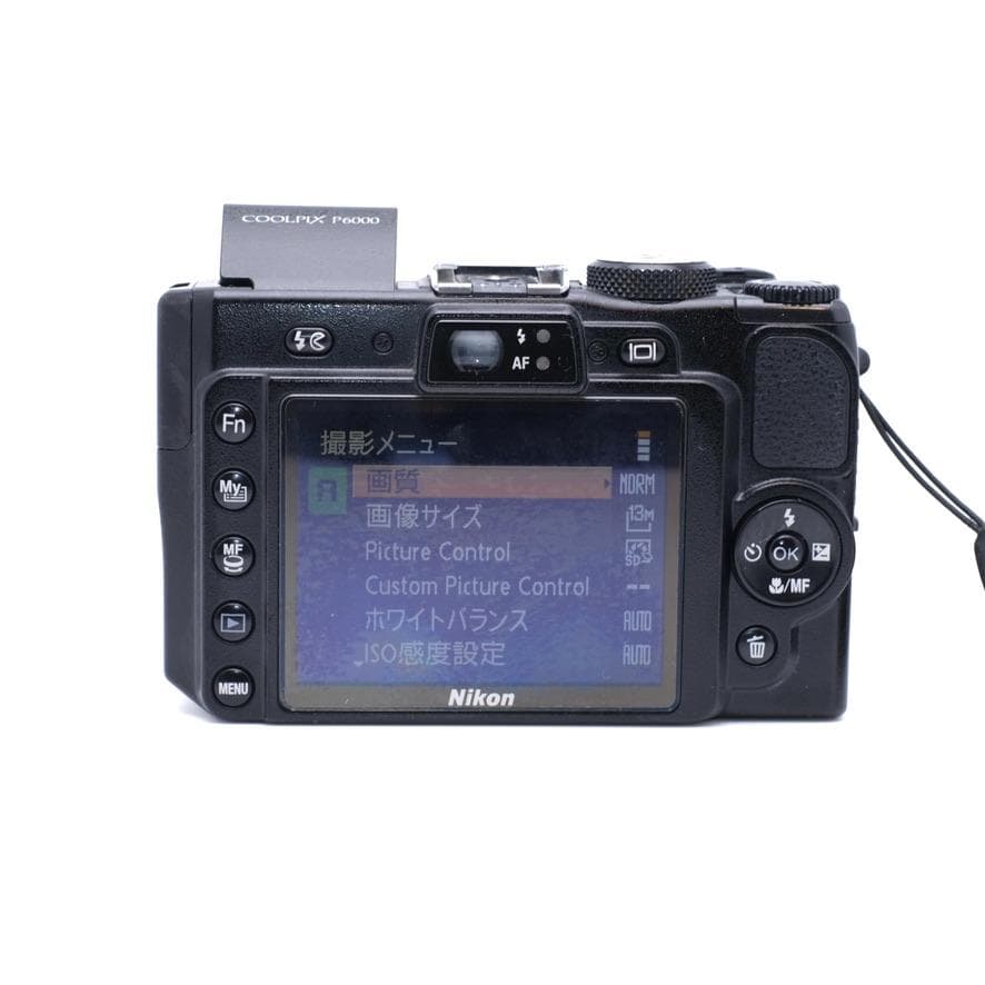 【動作確認済】Nikon ニコン COOLPIX P6000 デジカメ CCD